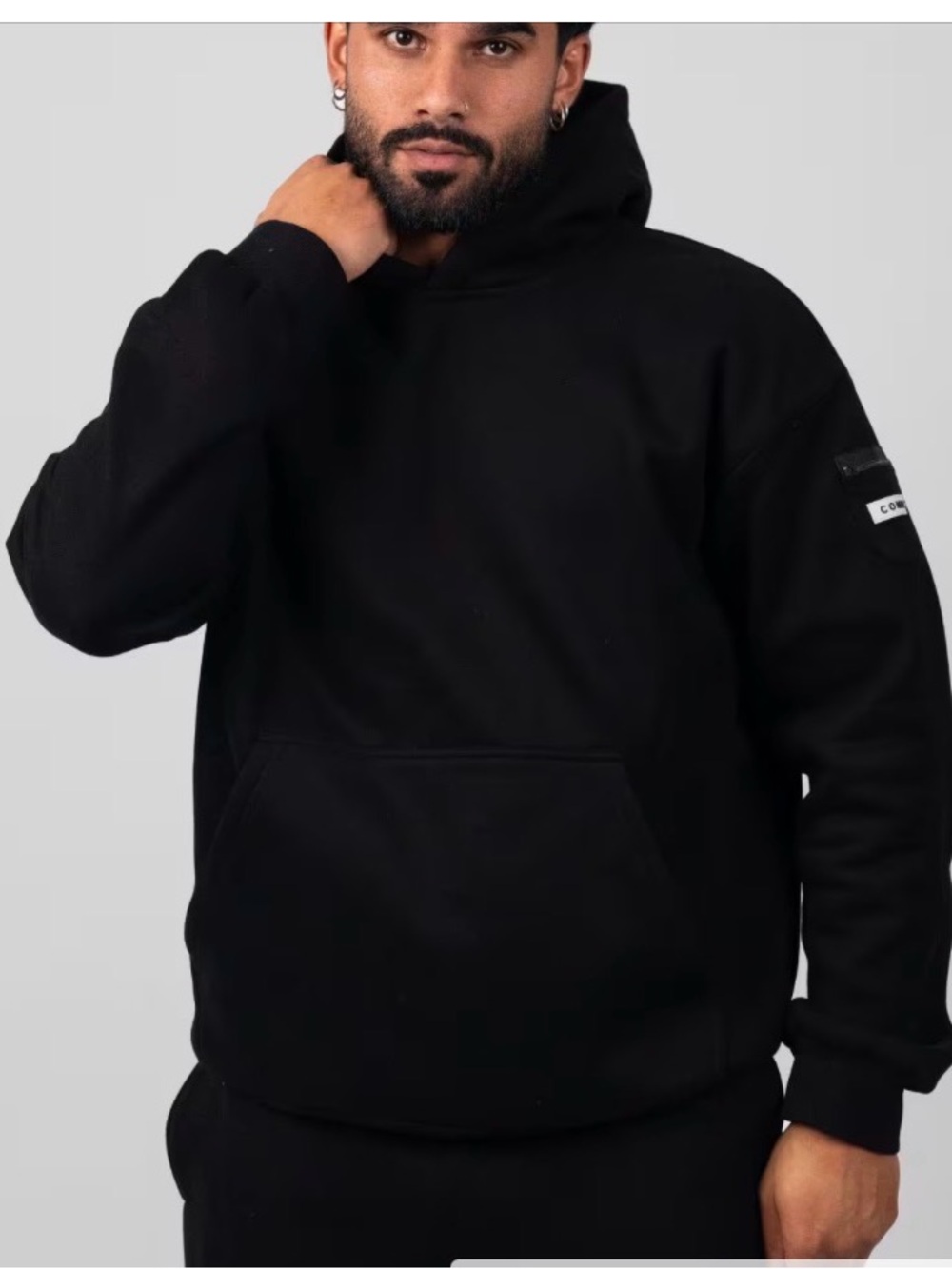 Comfrt Bundle Black Hoodie and Sweatpants